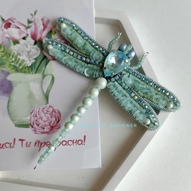 Брошь «Стрекоза» №2 Брошь «Стрекоза» №2